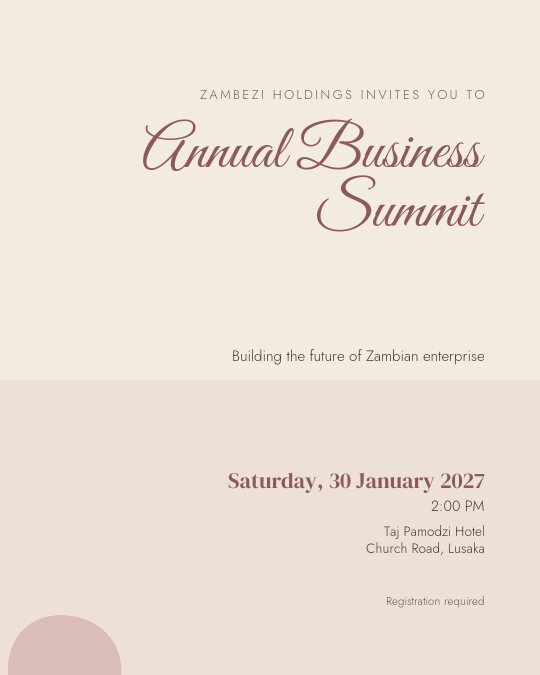 Business Breakfast invitation design preview