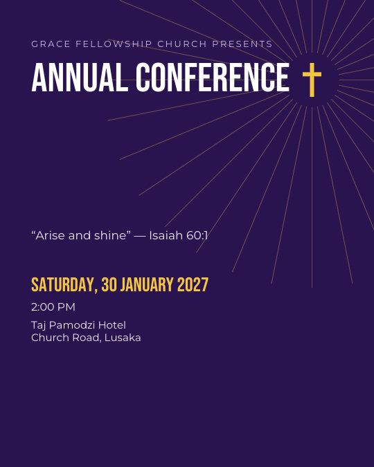 Arise Conference invitation design preview