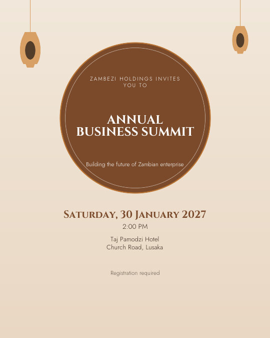 Corporate Cocktail invitation design preview