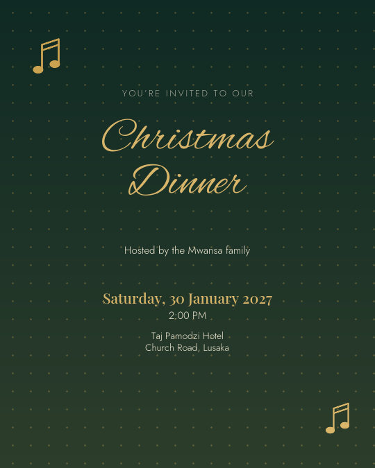 Countdown Party invitation design preview