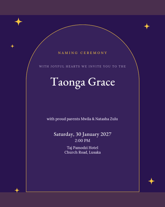 Dedication Day invitation design preview