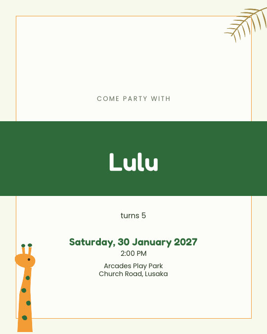 Elephant Parade invitation design preview
