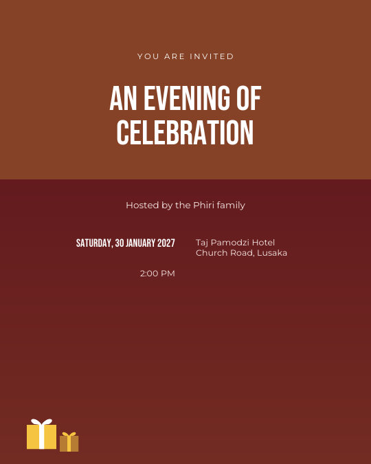 Farewell Party invitation design preview