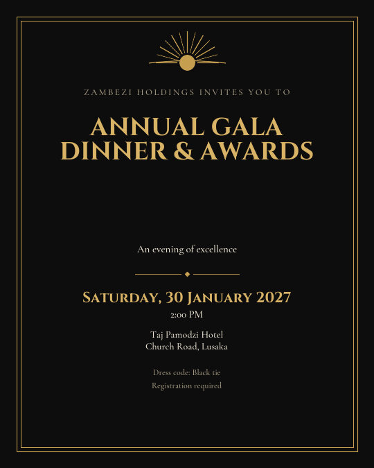 Gala Evening invitation design preview