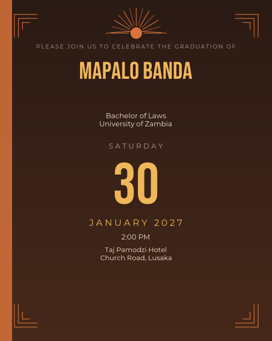 Hats Off invitation design preview