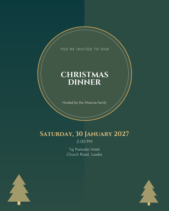 Heroes & Unity Day invitation design preview