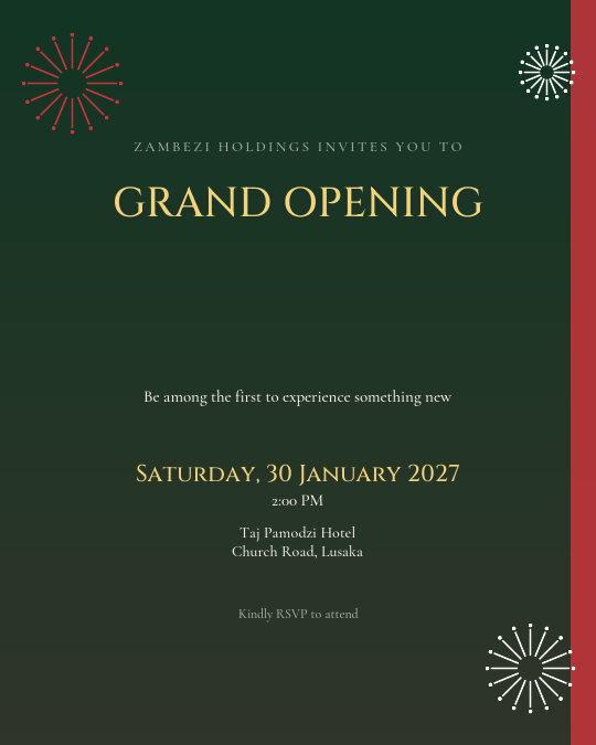 Launch Party invitation design preview