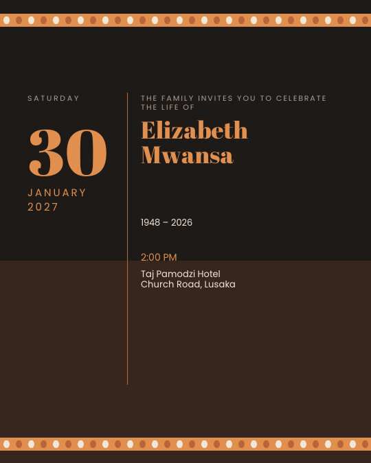 Legacy of Love invitation design preview