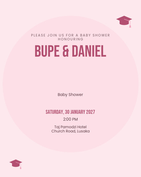 Moon & Back invitation design preview