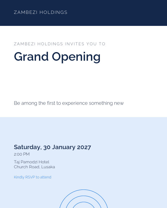 Office Opening invitation design preview