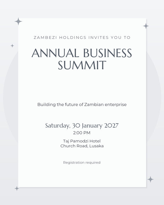 Partners Reception invitation design preview