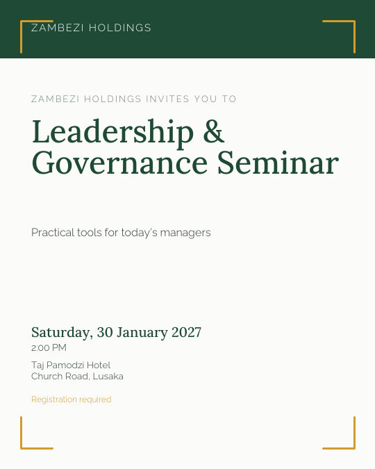 Seminar Series invitation design preview
