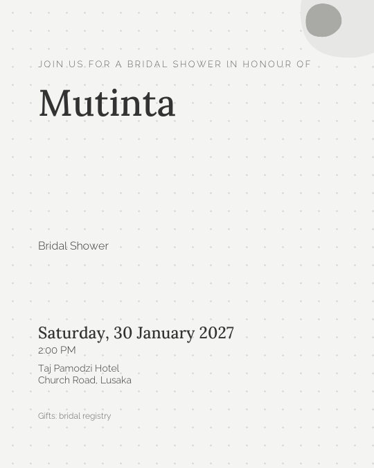 Something Blue invitation design preview