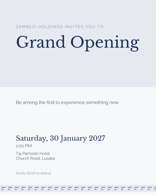 Studio Launch invitation design preview