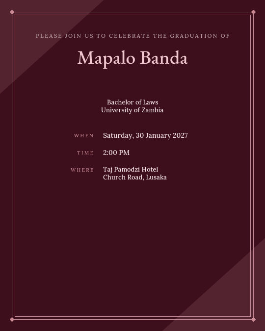 Summa Cum Laude invitation design preview