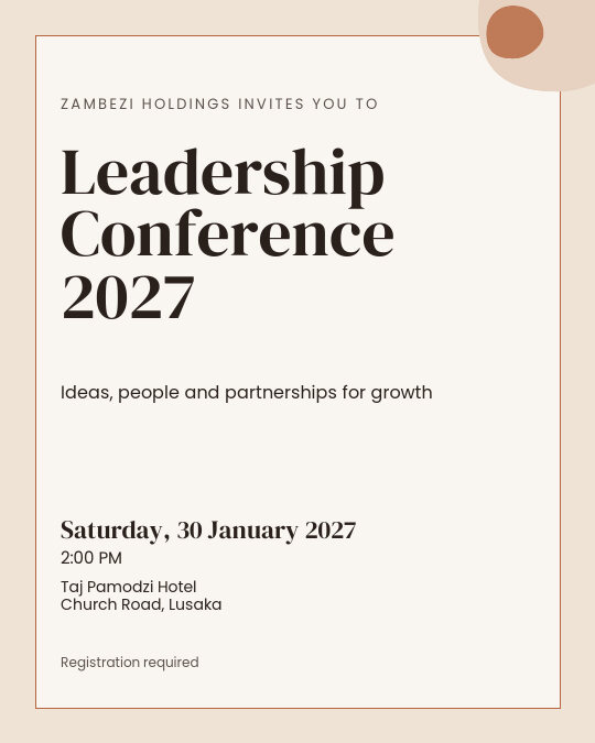 Tech Talks invitation design preview