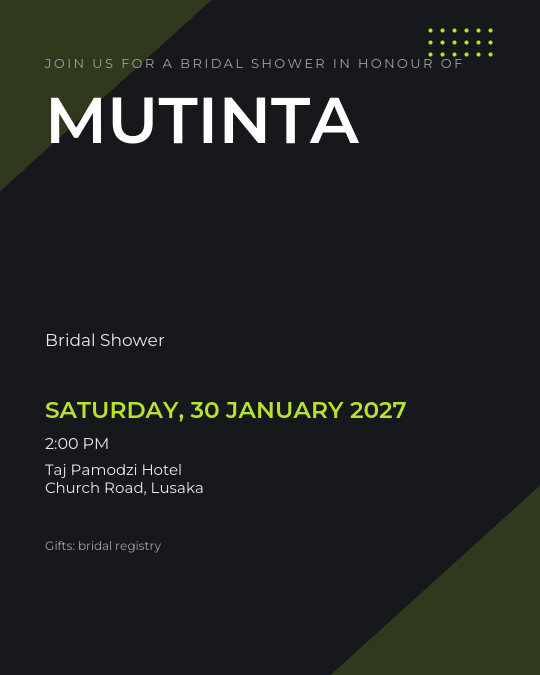 The Last Fling invitation design preview
