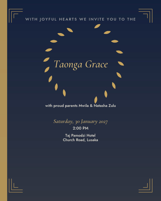 Three Generations invitation design preview